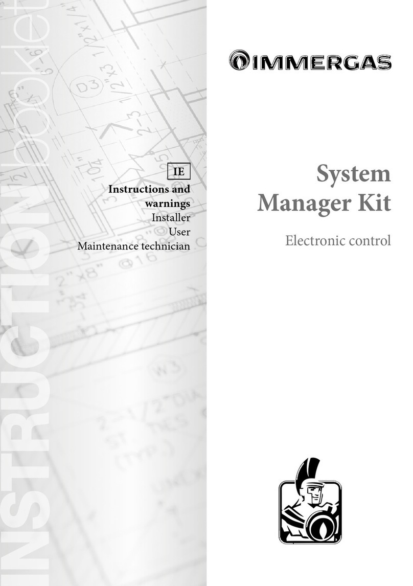 Immergas System Manager Kit Product manual