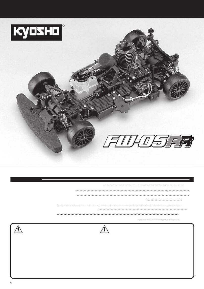 Kyosho CUP Series instruction manual