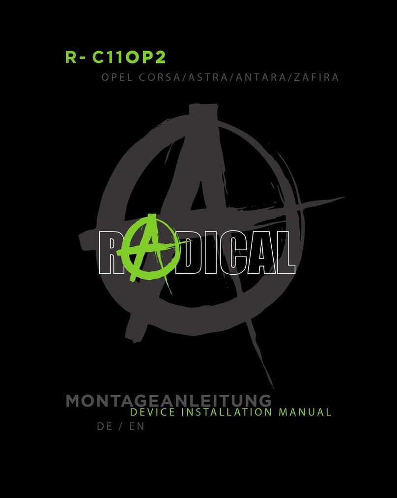 RADICAL R- C11OP2 Device installation manual