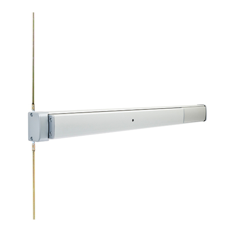 Assa Abloy Adams Rite EX76 Operating instructions