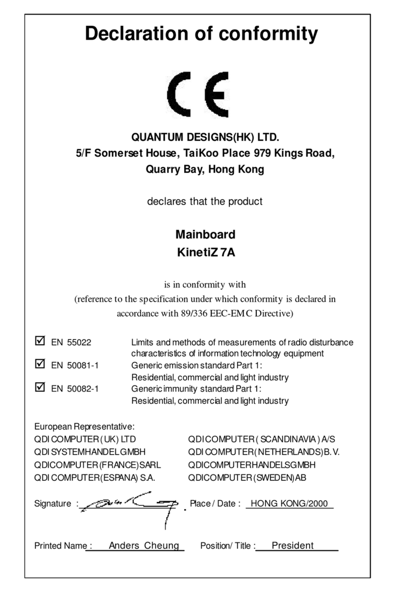 QDI KinetiZ 7A manual