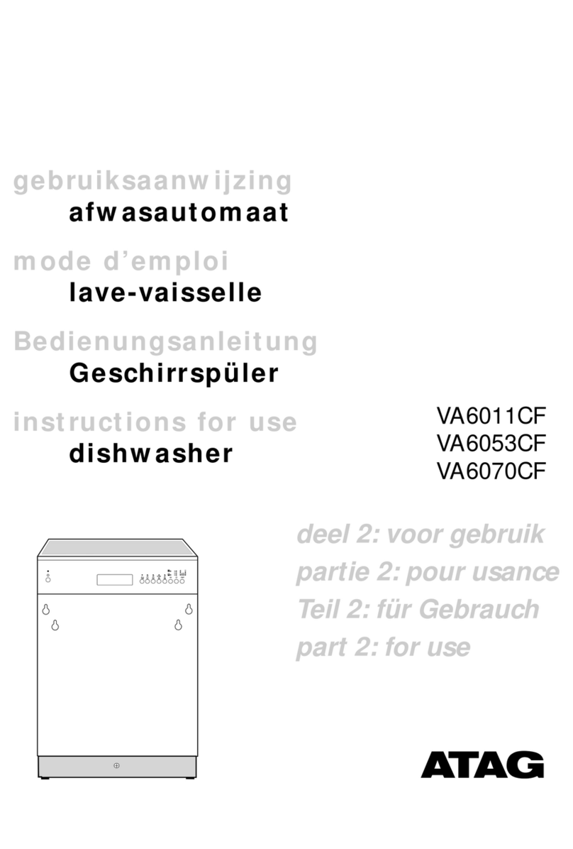 Atag VA6011CF User manual