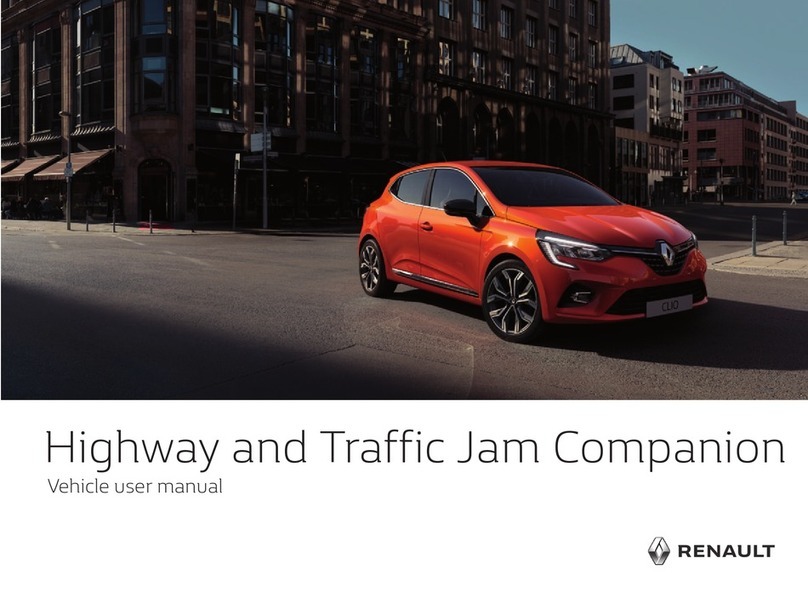 Renault Highway and Traffic Jam Companion Vehicle user manual Renault Highway and Traffic Jam Companion Vehicle user manual