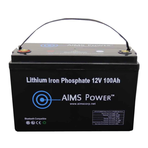 AIMS Power LiFePO4 instruction manual