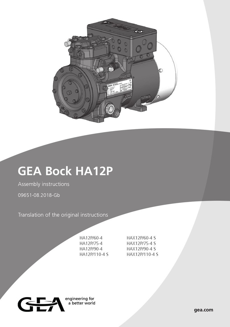 GEA Bock HA12P User manual