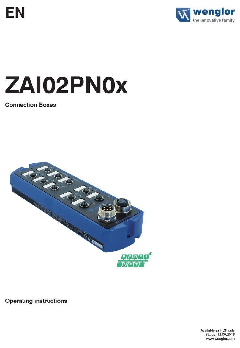 Wenglor ZAI02PN0 Series Operationg instructions