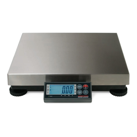 Rice Lake BenchPro BP-P Operation manual Rice Lake BenchPro BP-P Operation manual