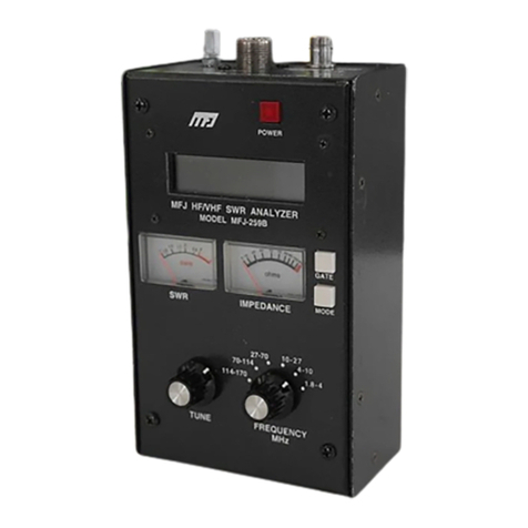 GES MFJ-259B manual