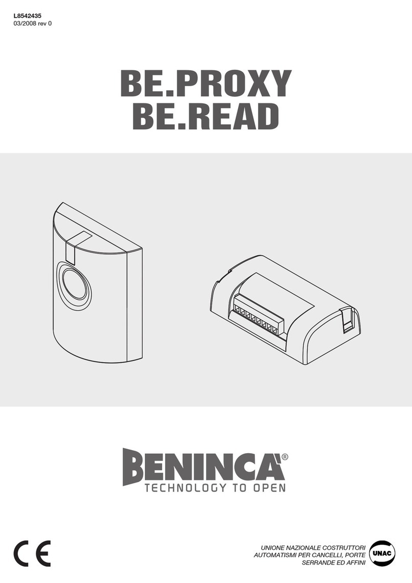 Beninca BE.PROXY manual