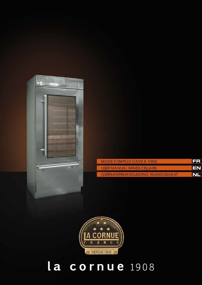 La Cornue UtilCaveAVin2 user manual