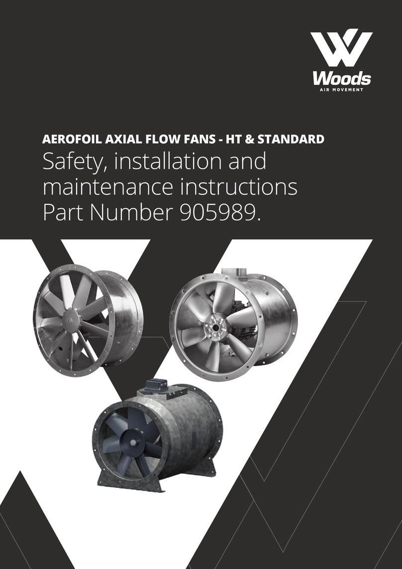 Woods 905989 Safety installation and maintenance instructions
