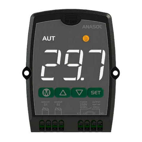 Full Gauge Controls ANASOL 115vac Operator's manual