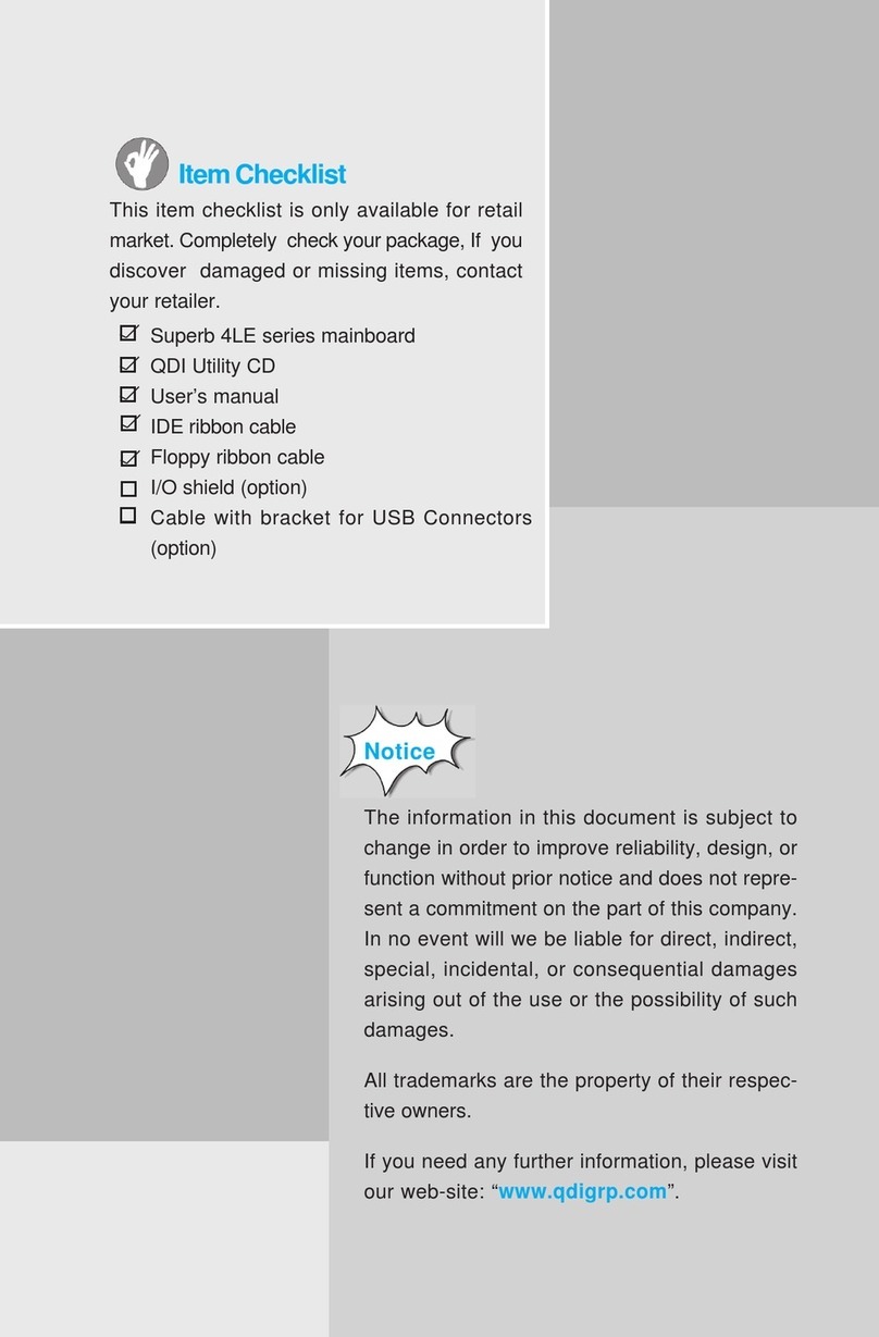 QDI Superb 4LE Series manual
