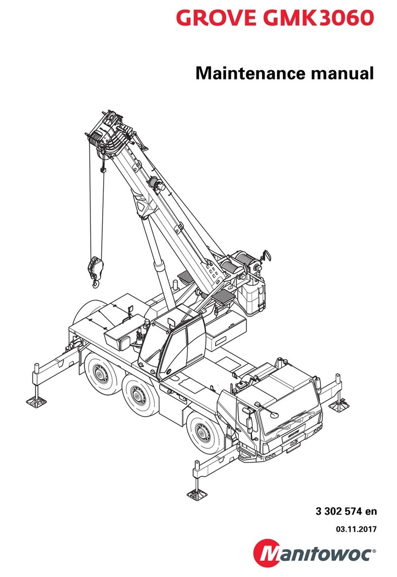 Manitowoc GROVE GMK3060 User manual
