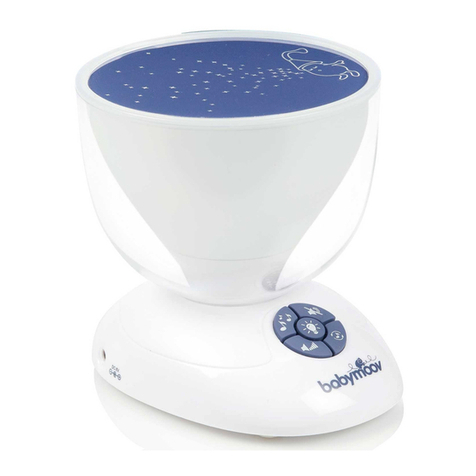 babymoov PROJECT NIGHT LIGHT Instructions for use