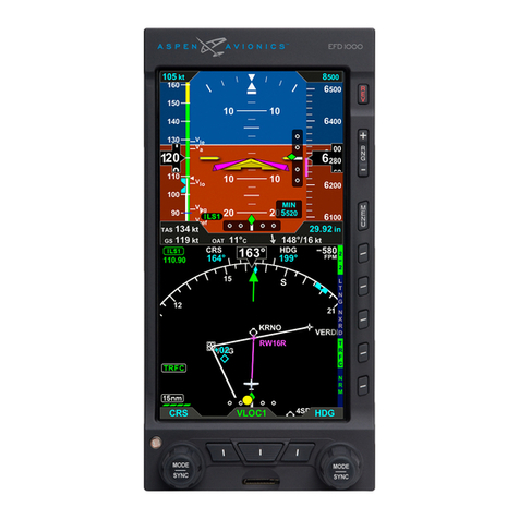 Aspen Avionics Evolution EFD1000 PFD AIRPLANE FLIGHT MANUAL SUPPLEMENT