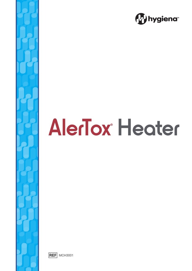Hygiena AlerTox Heater quick start guide Hygiena AlerTox Heater quick start guide