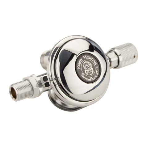 Kirby Morgan SuperFlow 350 Regulator manual Kirby Morgan SuperFlow 350 Regulator manual