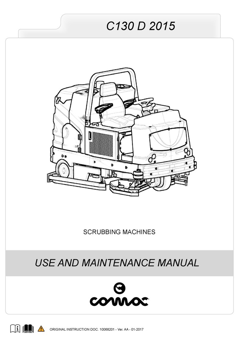 comoc C130 D 2015 Use and maintenance manual