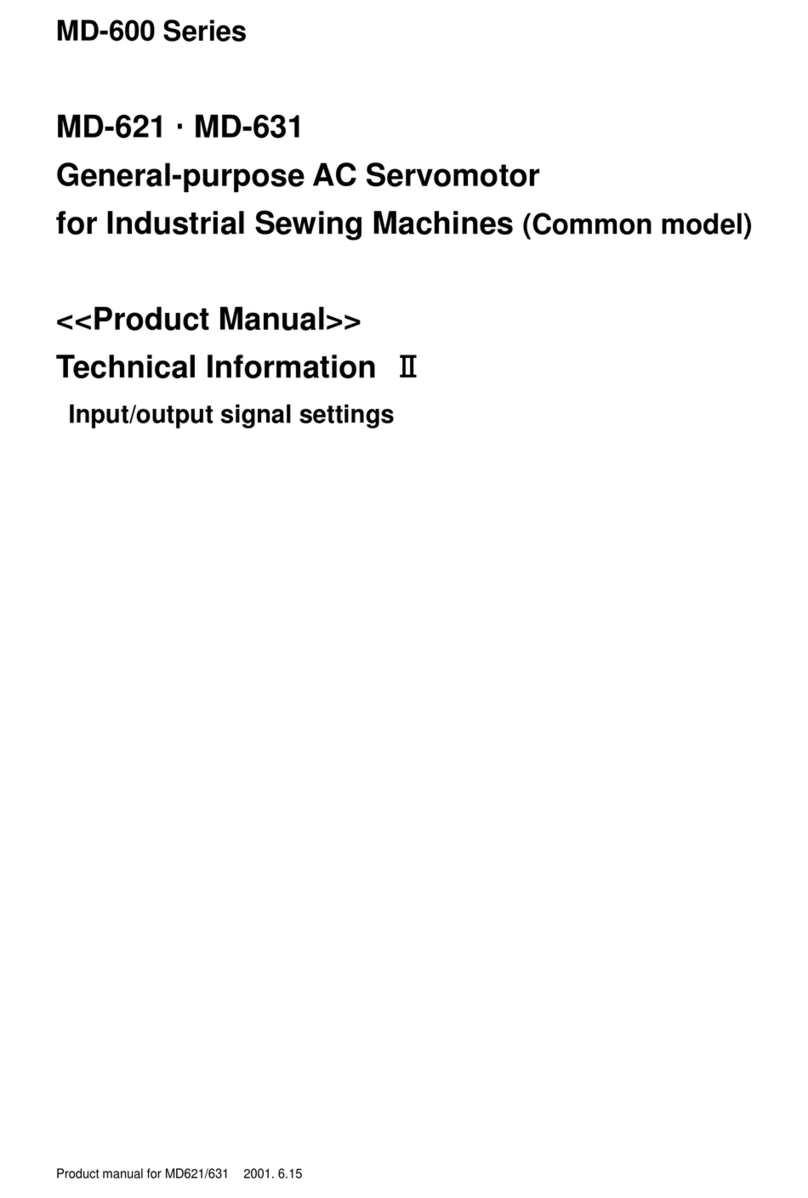 Brother MD-600 Series product manual