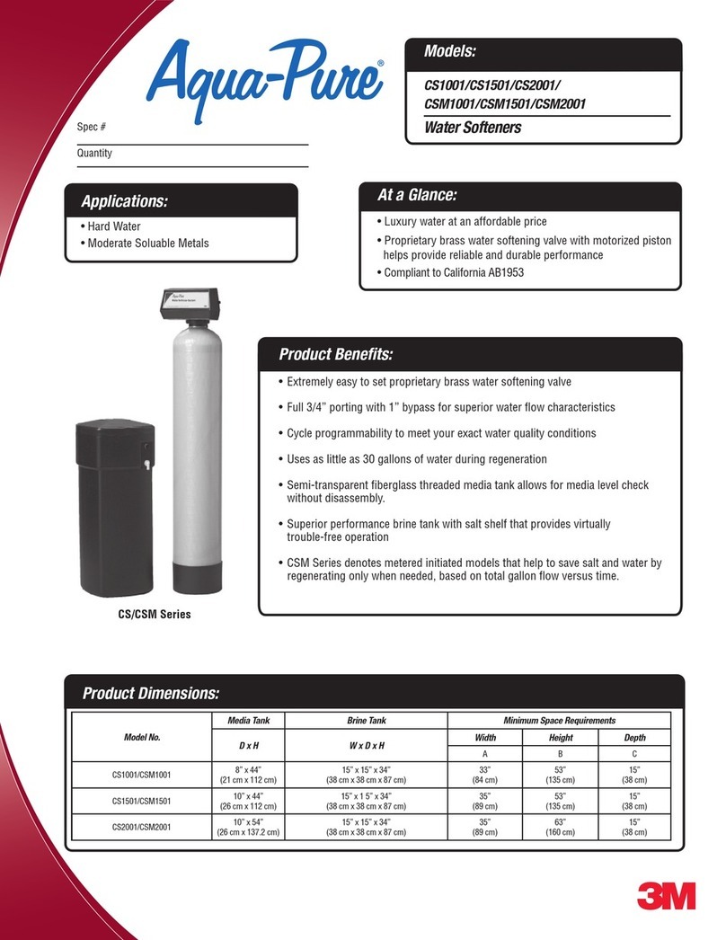 Aquapure CS Series quick start guide