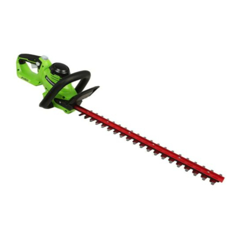 GreenWorks HTG302 User manual