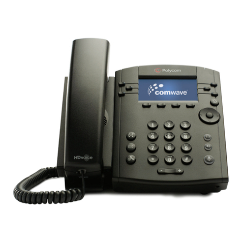 comwave POLYCOM VVX 300 Instruction manual