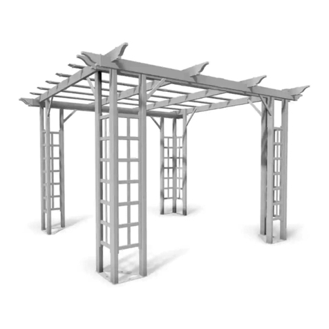 New England Arbors Trellis Pergola Assembly guide New England Arbors Trellis Pergola Assembly guide