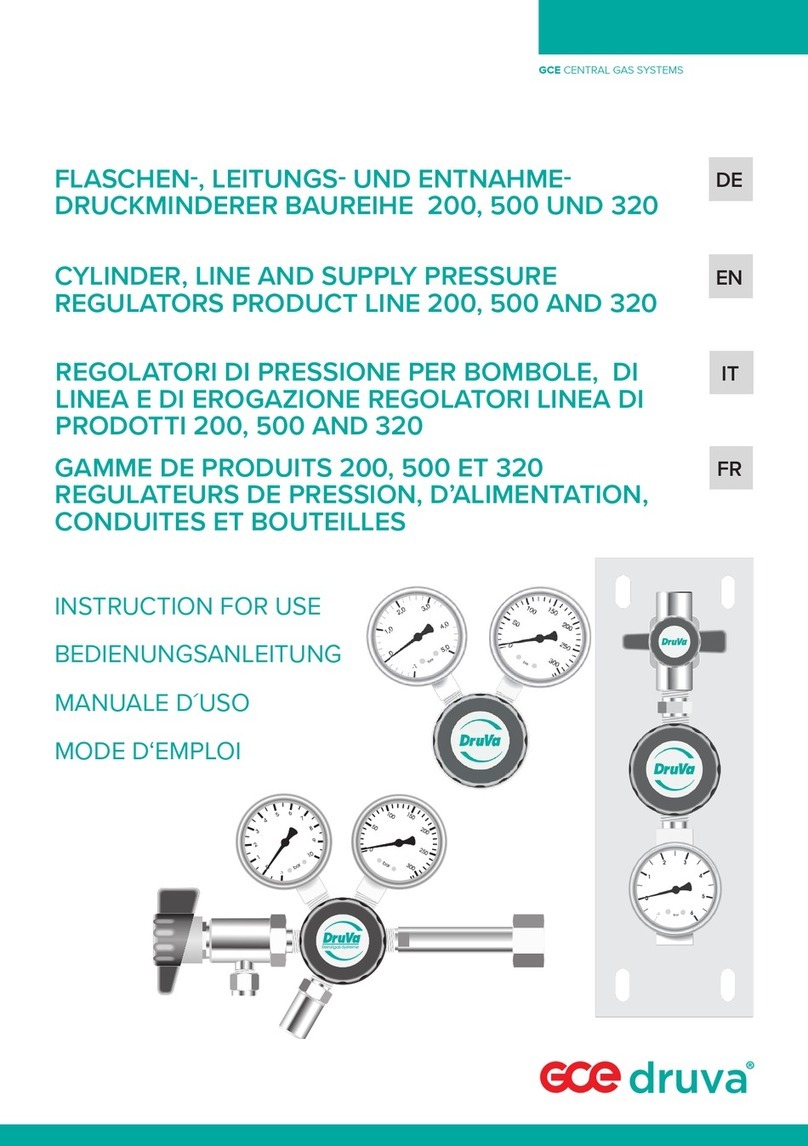 GCE druva 200 Instructions for use