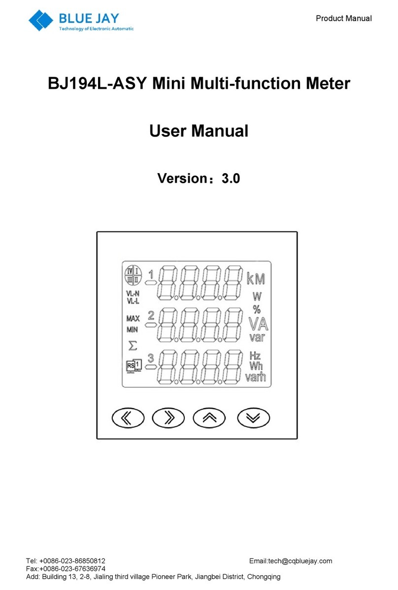 BLUE JAY BJ194L-ASY user manual