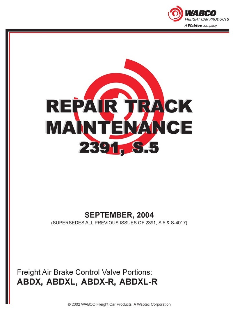 WABCO ABDX repair track maintenance