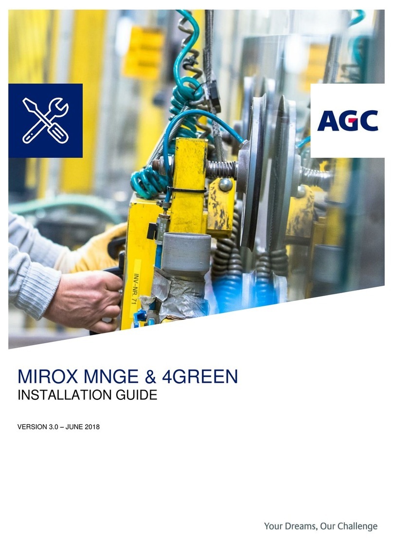AGC MIROX MNGE installation guide