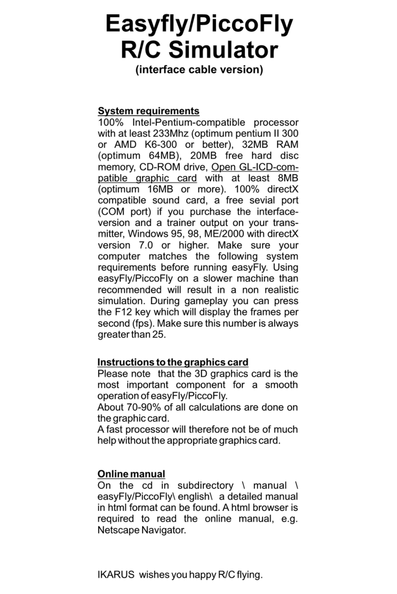 iKarus Easyfly User manual