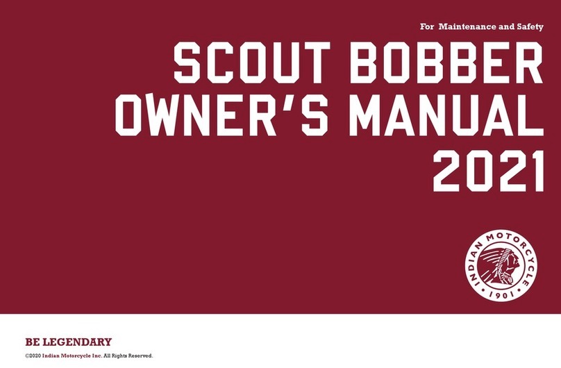 Indian Motorcycle SCOUT BOBBER 2021 owner's manual