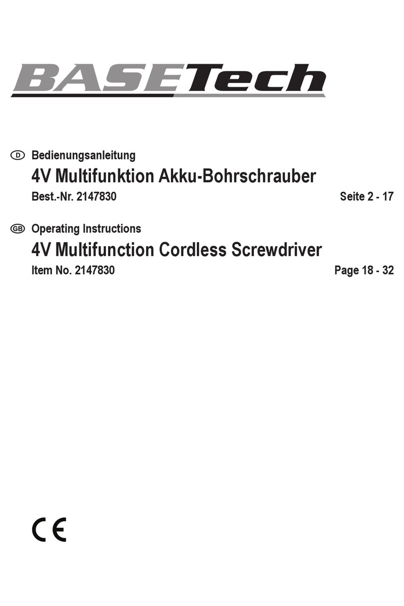 BASETech 2147830 User manual