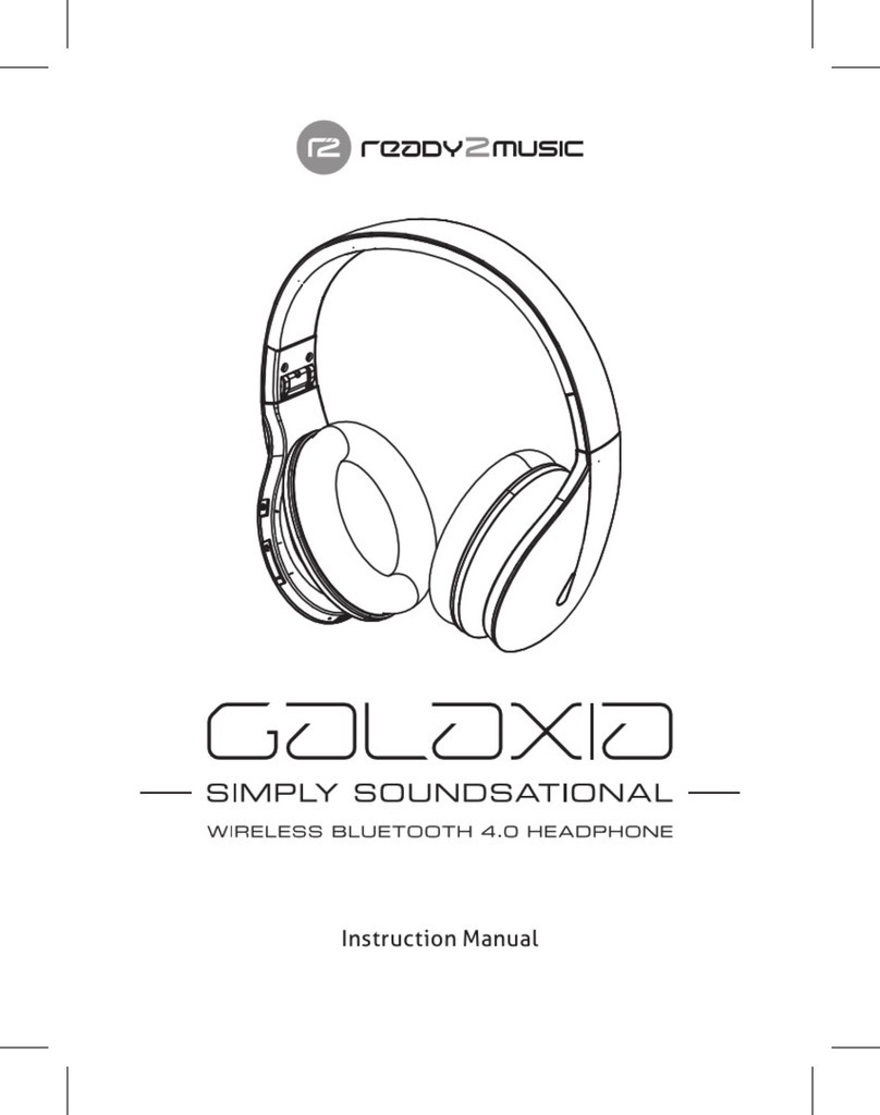 ready2music Galaxia instruction manual
