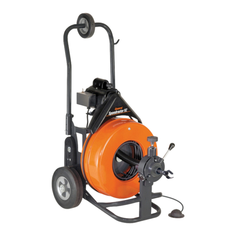 General Pipe Cleaners Speedrooter 92 User manual