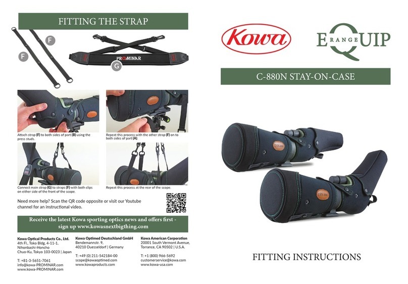 Kowa C-880N STAY-ON-CASE User manual