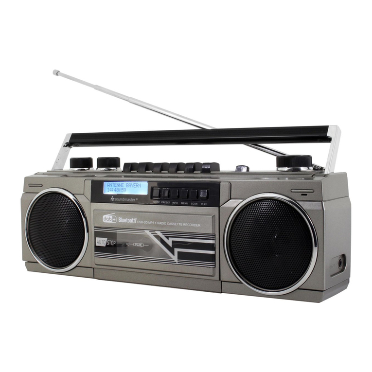 SOUNDMASTER SRR70 manual