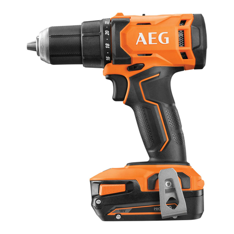 AEG BS18G4 User manual