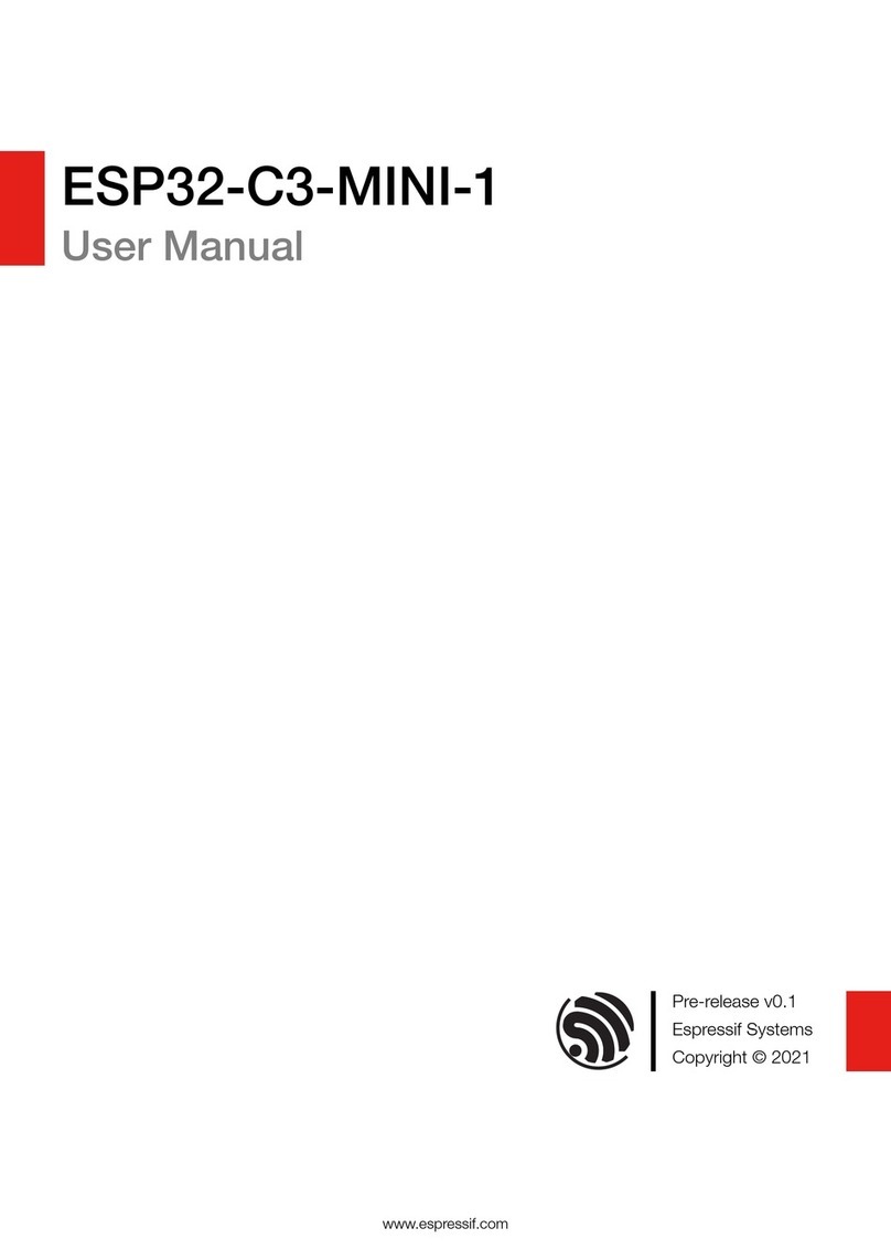 Espressif Systems ESP32--C3--MINI--1 user manual