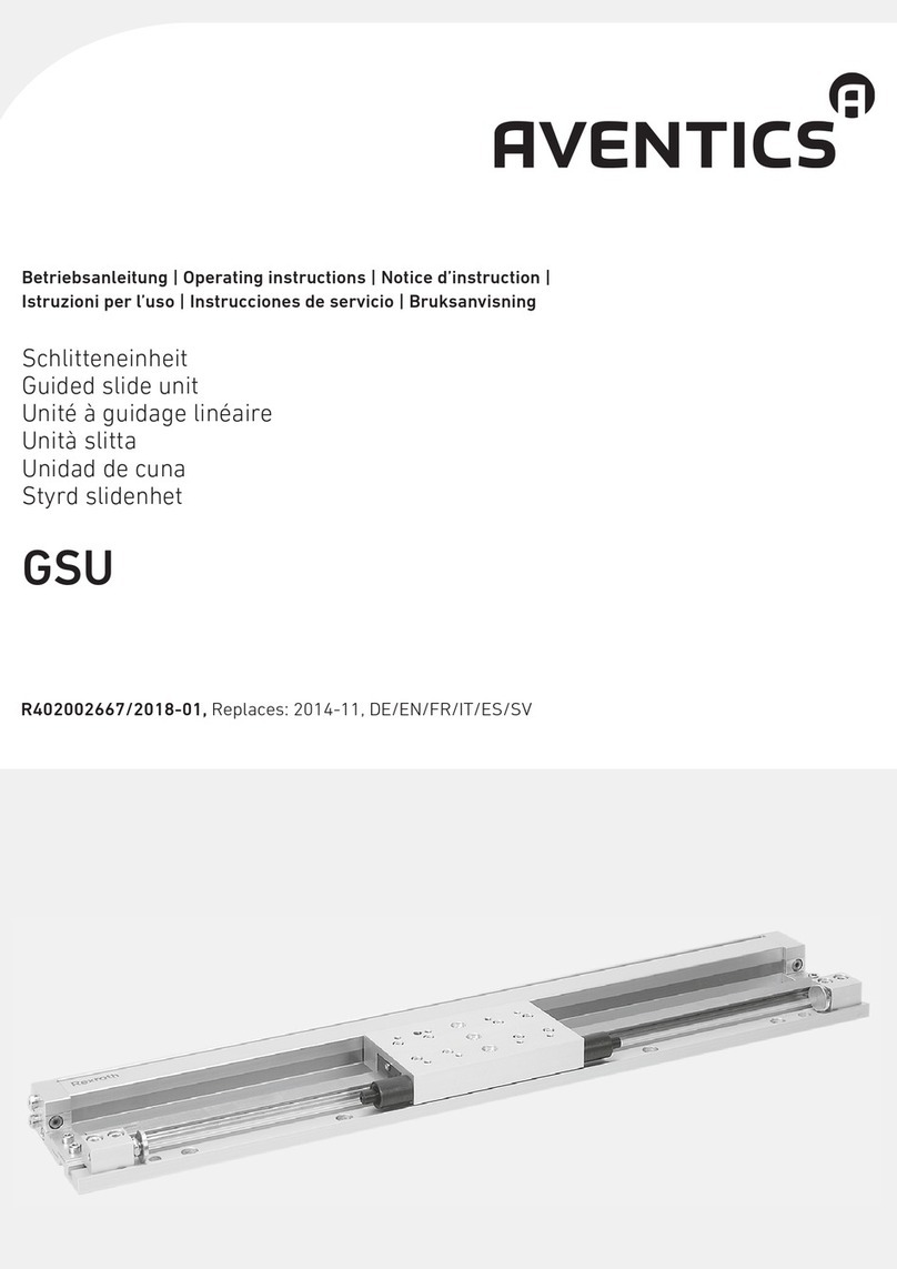 Aventics GSU16 operating instructions Aventics GSU16 operating instructions