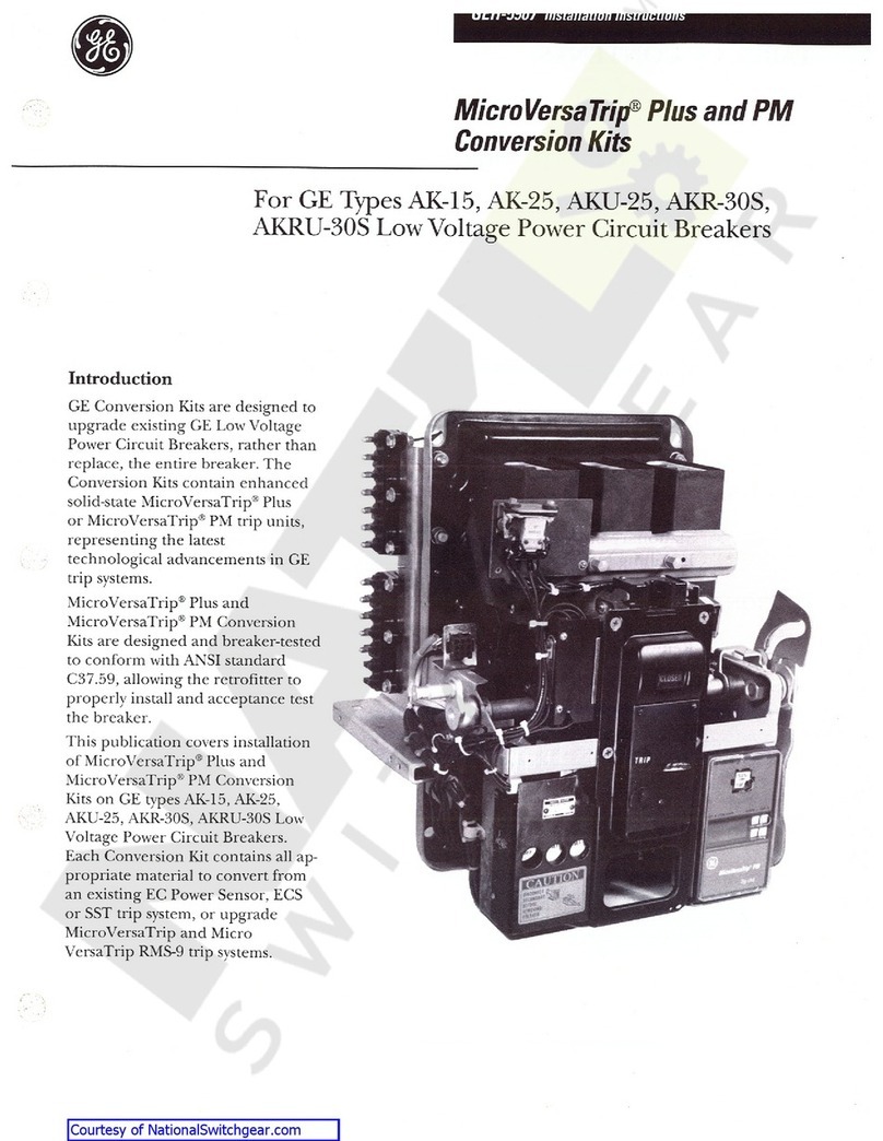 GE AK-15 installation instructions