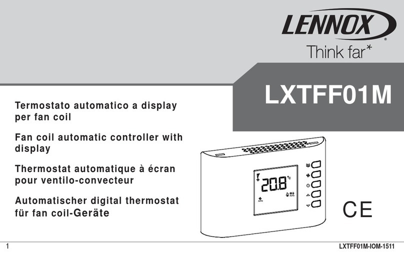 Lennox LXTFF01M manual