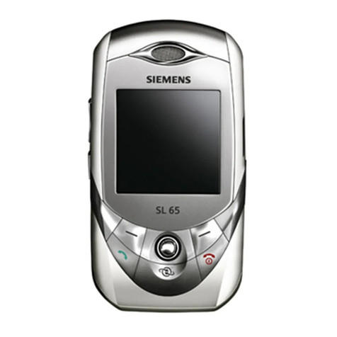 Siemens SL65 Setup guide