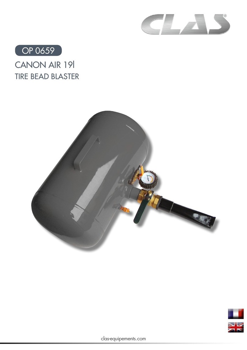 CLAS CANON AIR 19l User manual