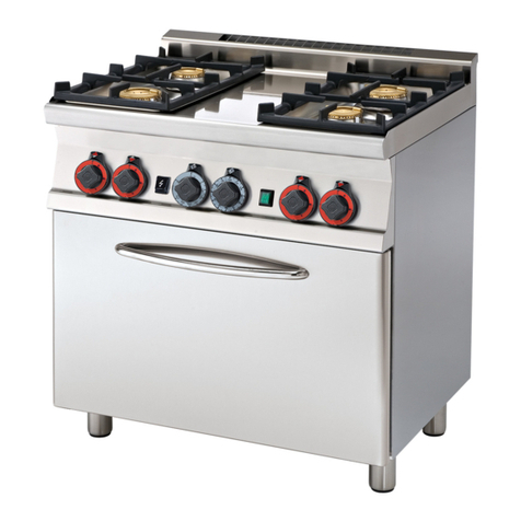 Lotus cooker CF4-68GEM Instructions for installation and use