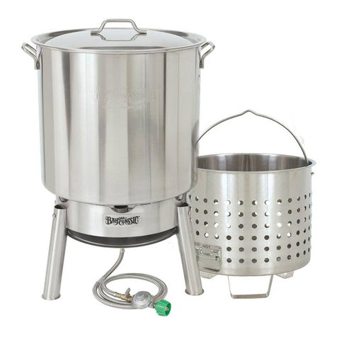 Bayou Classic KDS-1 SAFETY ALERTS, ASSEMBLY & OPERATING INSTRUCTIONS GENERAL MAINTENANCE & STORAGE