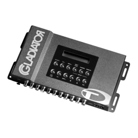 Gladiator DSP instruction manual