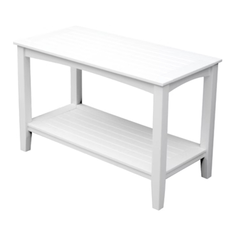 SEASIDE CASUAL FURNITURE ENVIRO WOOD 095 Instruction SEASIDE CASUAL FURNITURE ENVIRO WOOD 095 Instruction